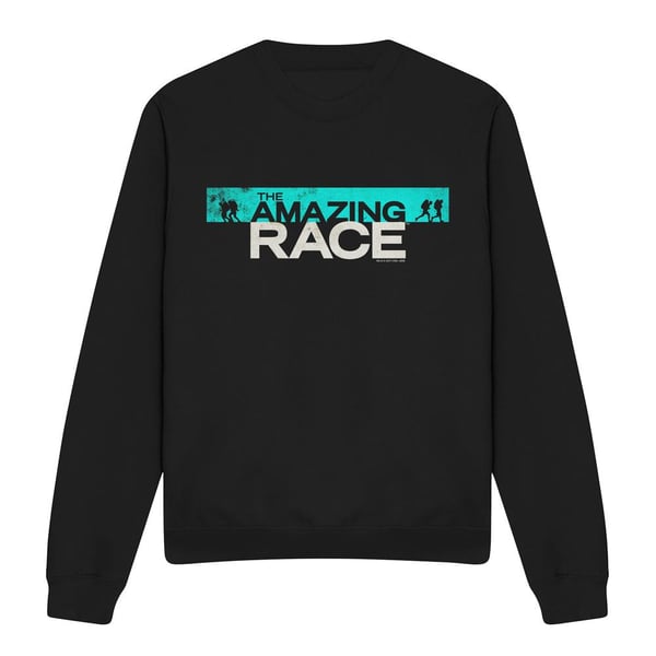 The Amazing Race Unisex Adult Bar Logo Sweatshirt