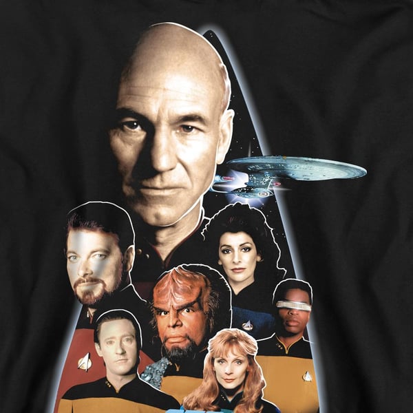 Star Trek Unisex Adult The Next Generation Sweatshirt