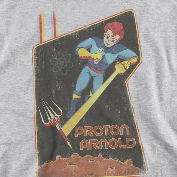 Scorpion Unisex Adult Proton Arnold Poster Sweatshirt