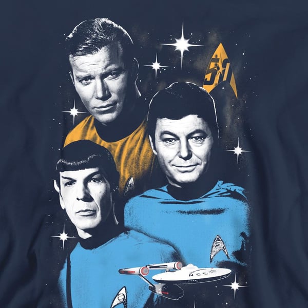 Star Trek Unisex Adult All Star Crew Sweatshirt