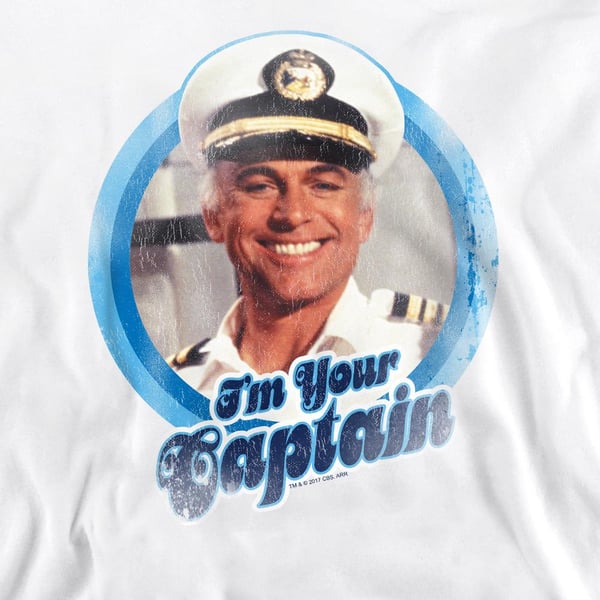 The Love Boat Unisex Adult I´m Your Captain Sweatshirt