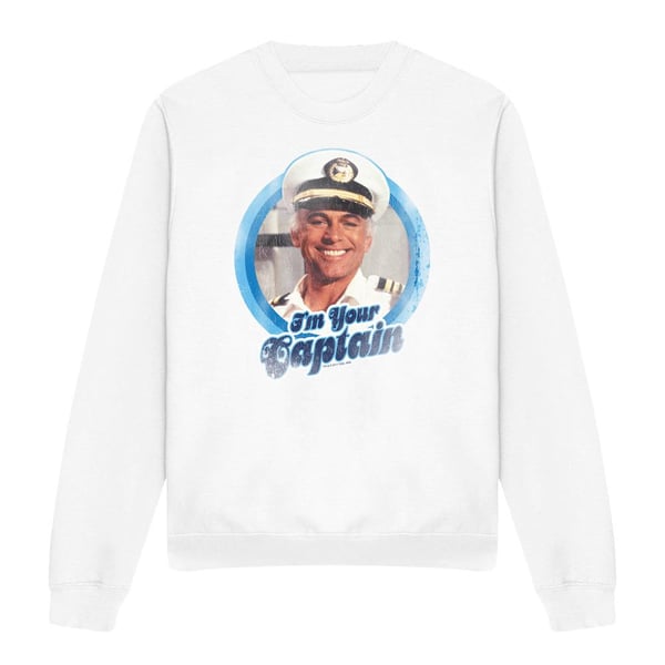 The Love Boat Unisex Adult I´m Your Captain Sweatshirt