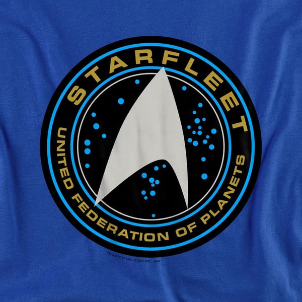Star Trek Beyond Unisex Adult Starfleet Patch Sweatshirt