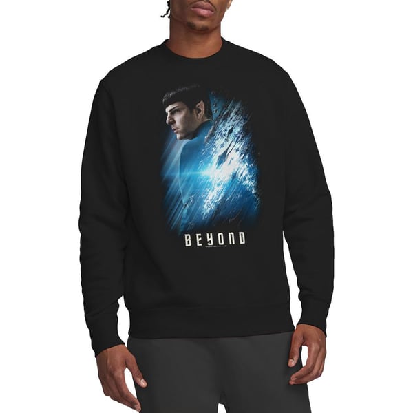 Star Trek Beyond Unisex Adult Spock Poster Sweatshirt