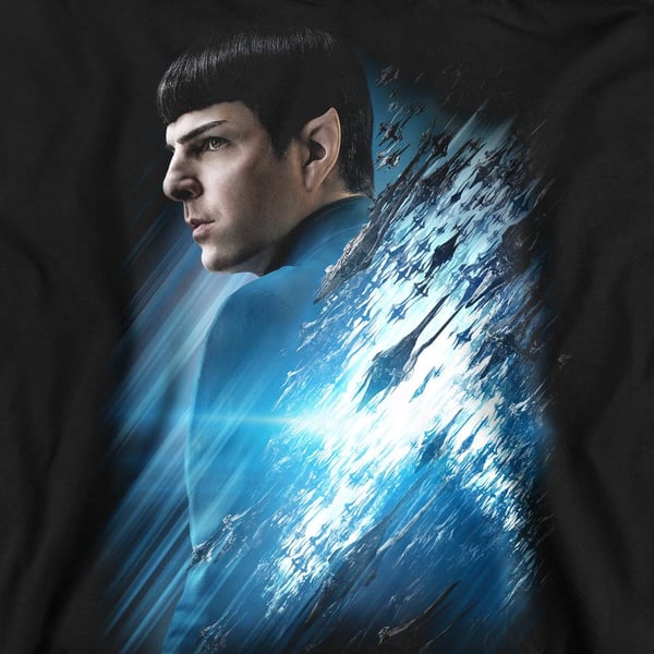Star Trek Beyond Unisex Adult Spock Poster Sweatshirt