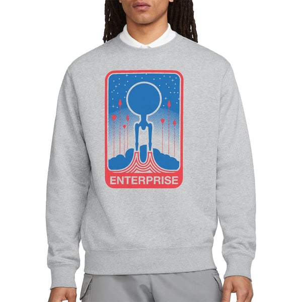 Star Trek Beyond Unisex Adult Enterprise Patch Sweatshirt