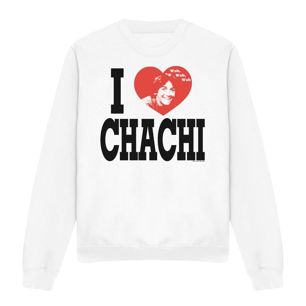 Happy Days Unisex Adult I Heart Chachi Sweatshirt