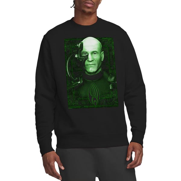 Star Trek Unisex Adult Locutus of Borg Sweatshirt