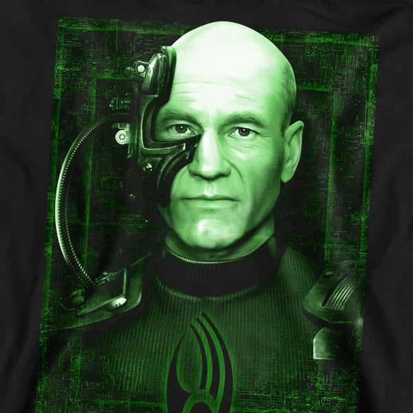 Star Trek Unisex Adult Locutus of Borg Sweatshirt