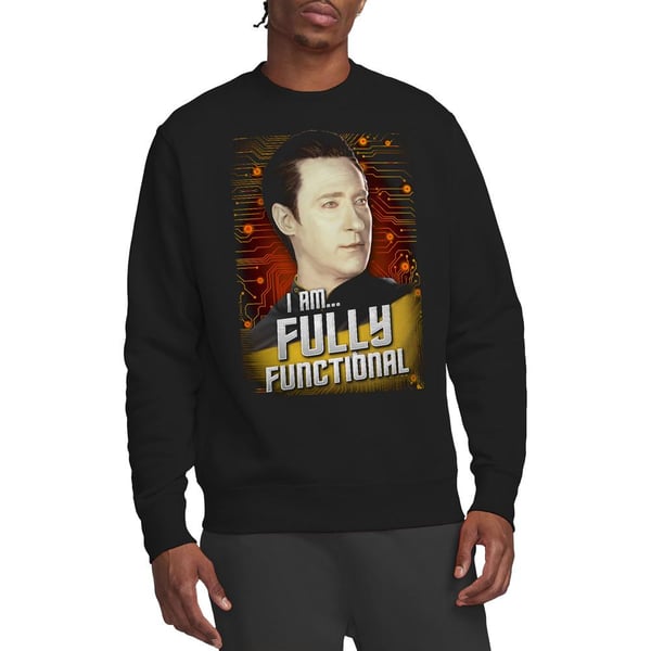 Star Trek Unisex Adult Fully Functional Sweatshirt