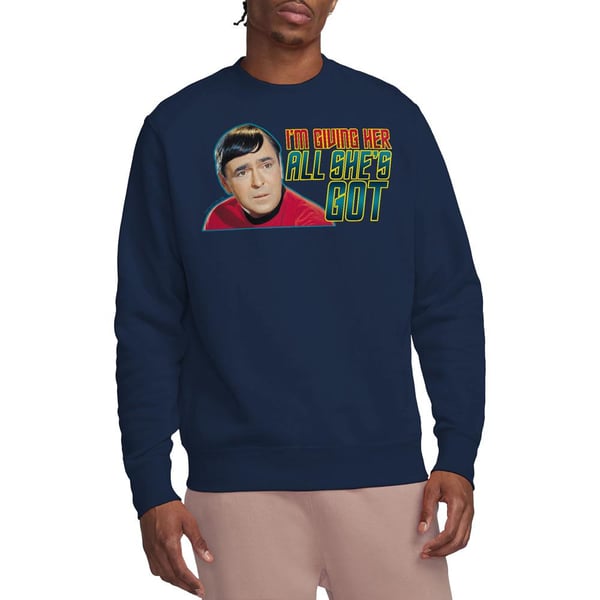 Star Trek Unisex Adult All She´s Got Sweatshirt