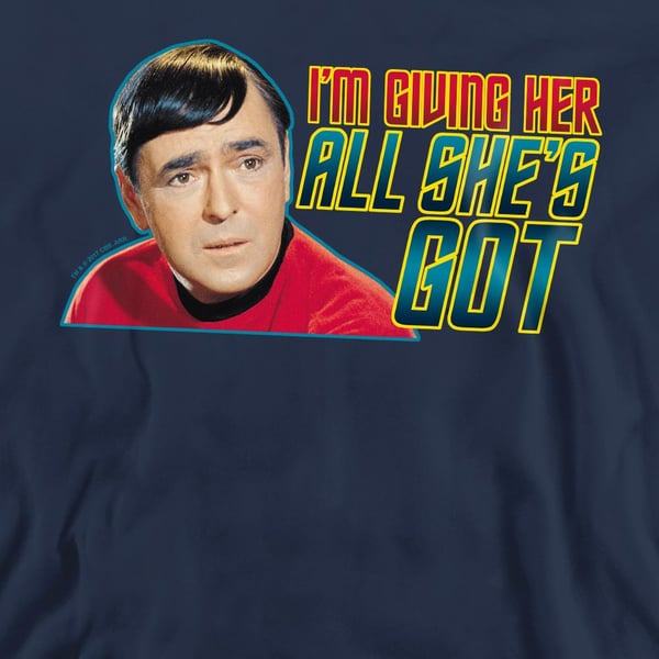 Star Trek Unisex Adult All She´s Got Sweatshirt