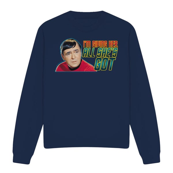 Star Trek Unisex Adult All She´s Got Sweatshirt