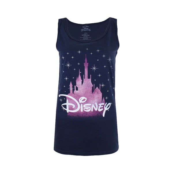 Disney Princess Dame/kvinder Castle Tank Top
