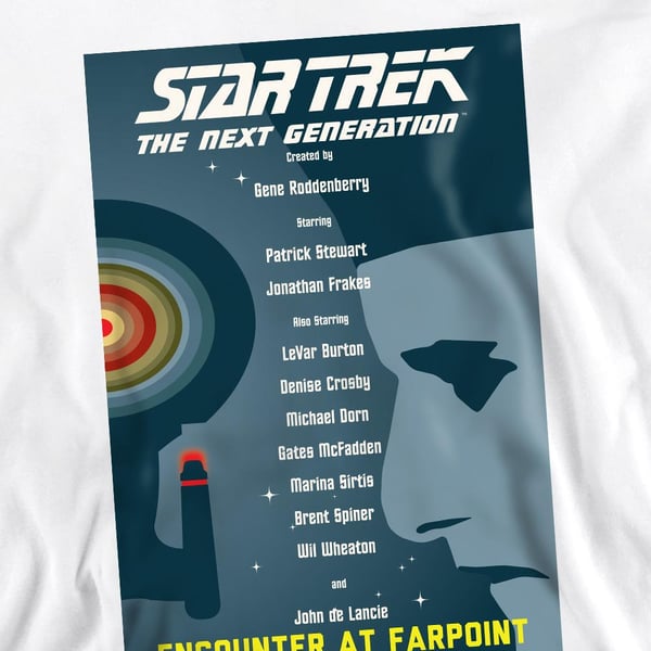 Star Trek Unisex Adult The Next Generation Season 1 Episode 2 Sweatshirt