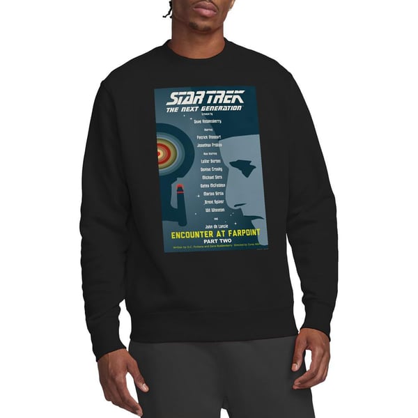 Star Trek Unisex Adult The Next Generation Season 1 Episode 2 Sweatshirt