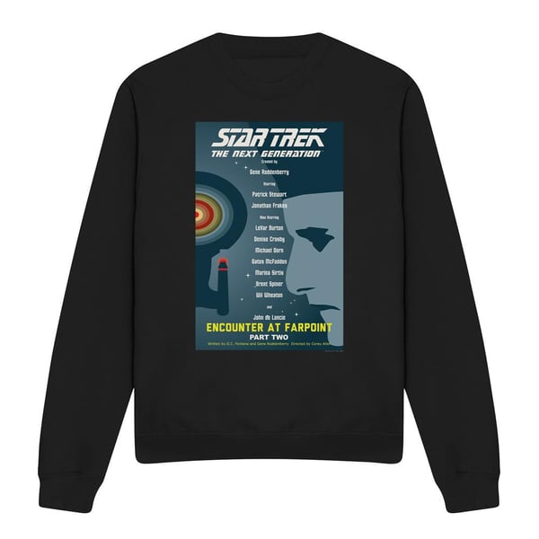 Star Trek Unisex Adult The Next Generation Season 1 Episode 2 Sweatshirt