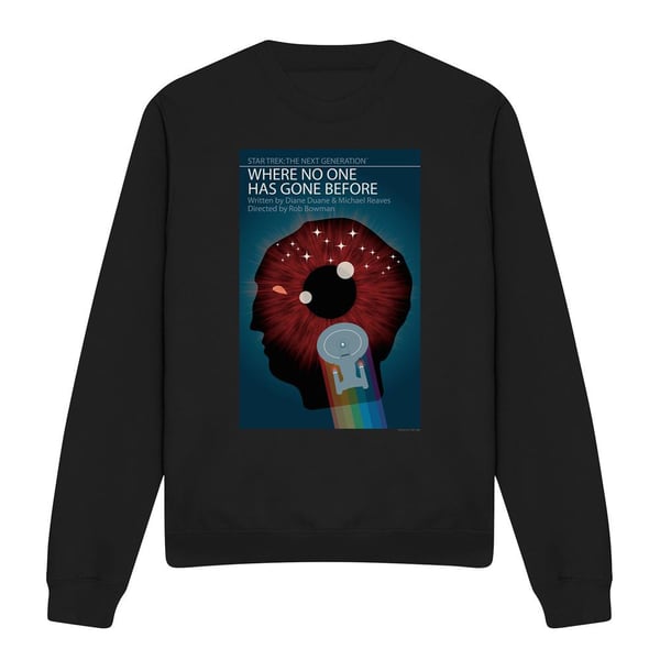 Star Trek Unisex Aikuisten The Next Generation Kausi 1 Jakso 6 Collegepaita