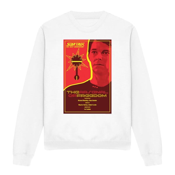 Star Trek Unisex Adult The Next Generation Season 1 Episode 21 Sweatshirt