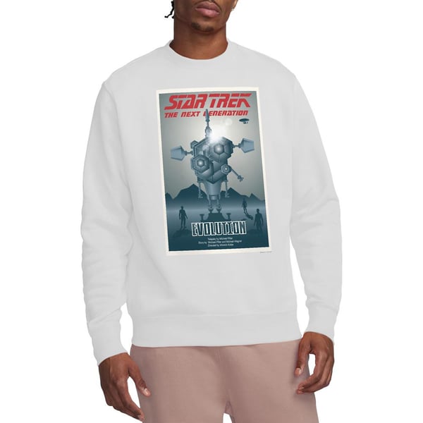 Star Trek Unisex Adult The Next Generation Season 3 Episode 1 Sweatshirt