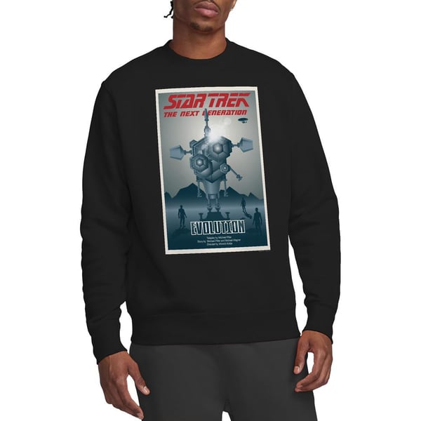 Star Trek Unisex Adult The Next Generation Season 3 Episode 1 Sweatshirt
