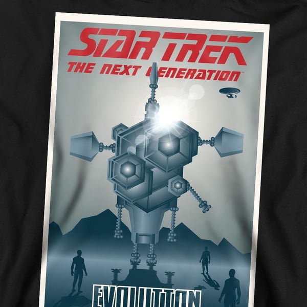 Star Trek Unisex Adult The Next Generation Season 3 Episode 1 Sweatshirt