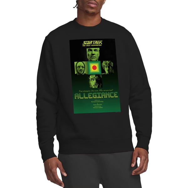 Star Trek Unisex Adult The Next Generation Season 3 Episode 18 Sweatshirt