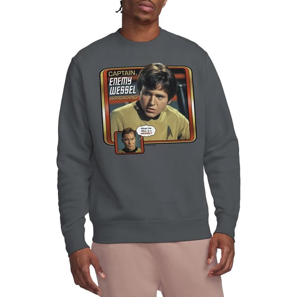 Star Trek Unisex Adult Enemy Wessel Sweatshirt