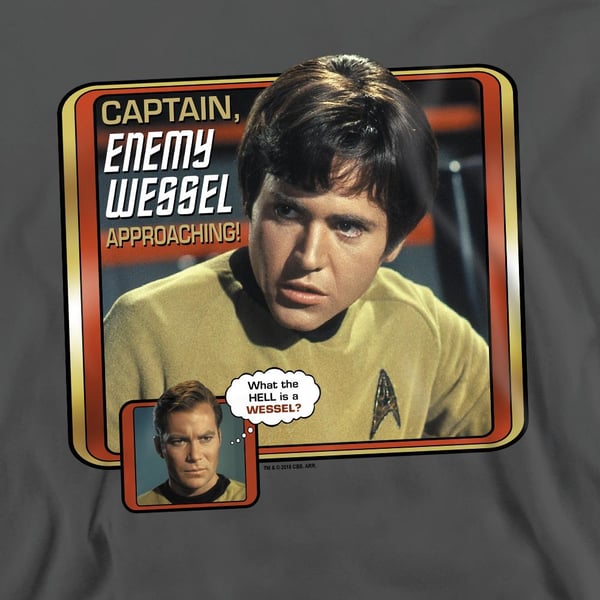 Star Trek Unisex Adult Enemy Wessel Sweatshirt