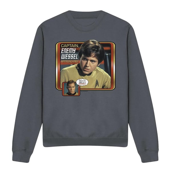 Star Trek Unisex Adult Enemy Wessel Sweatshirt