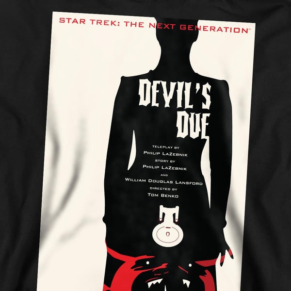 Star Trek Unisex Adult The Next Generation Season 4 Episode 13 Sweatshirt