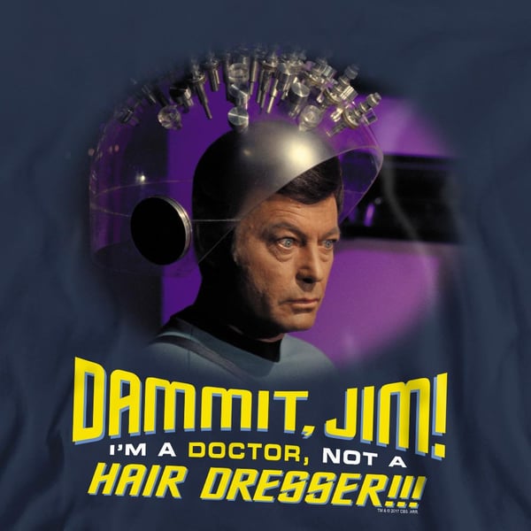 Star Trek Unisex Adult Not a Hair Dresser Sweatshirt