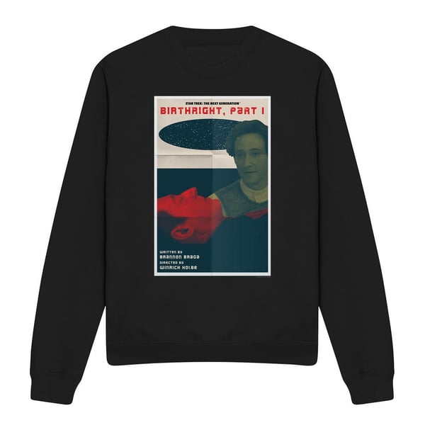 Star Trek Unisex Adult The Next Generation Season 6 Episode 16 Sweatshirt Star Trek Unisex Adult The Next Generation Season 6 Episode 16 Sweatshirt