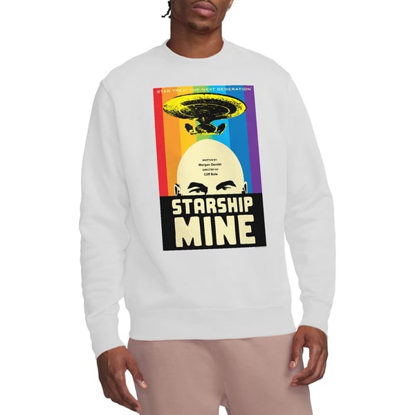 Star Trek Unisex Adult The Next Generation Season 6 Episode 18 Sweatshirt