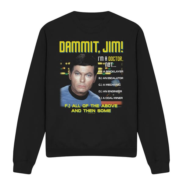 Star Trek Unisex Adult All of the Above Sweatshirt
