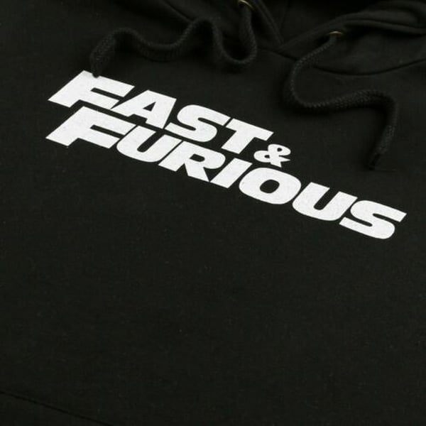 Fast & Furious Mens Logo Hoodie