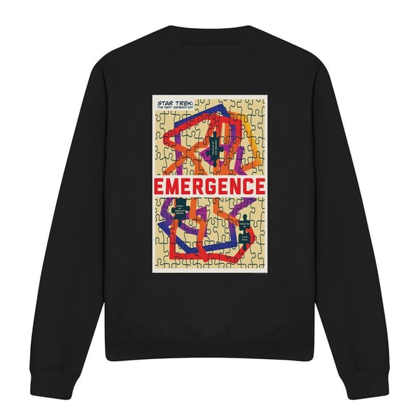 Star Trek Unisex Adult The Next Generation Season 7 Episode 23 Sweatshirt