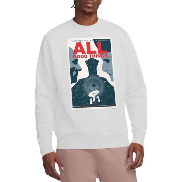 Star Trek Unisex Adult The Next Generation Season 7 Episode 25 Sweatshirt