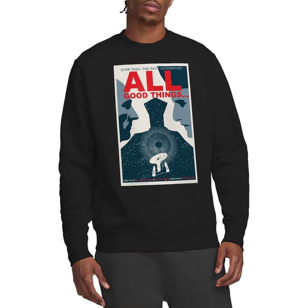 Star Trek Unisex Adult The Next Generation Season 7 Episode 25 Sweatshirt