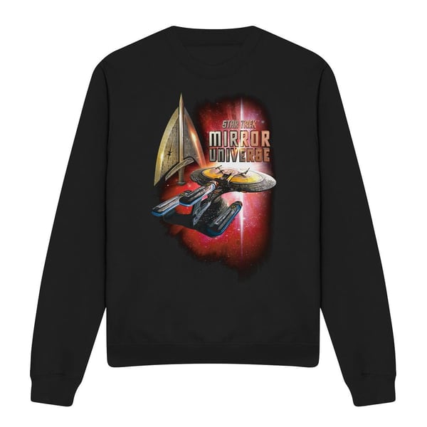 Star Trek Unisex Adult Mirror Enterprise Sweatshirt