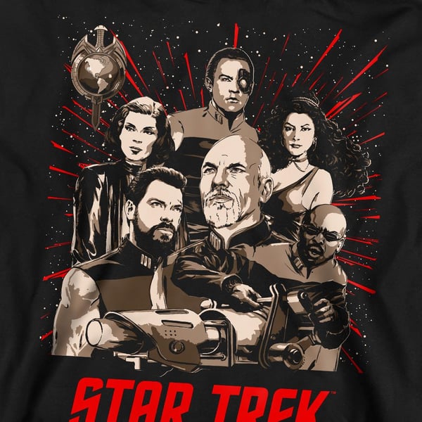 Star Trek Unisex Adult Poster Sweatshirt