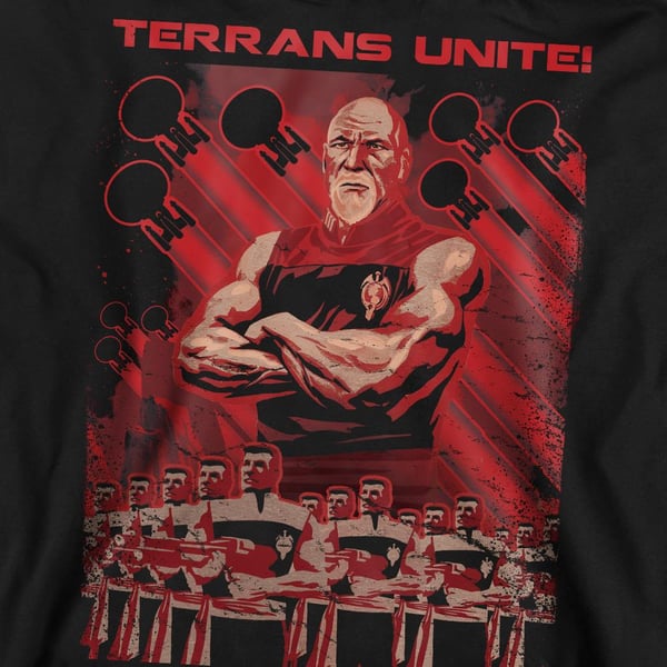 Star Trek Unisex Adult Terrans Unite Sweatshirt