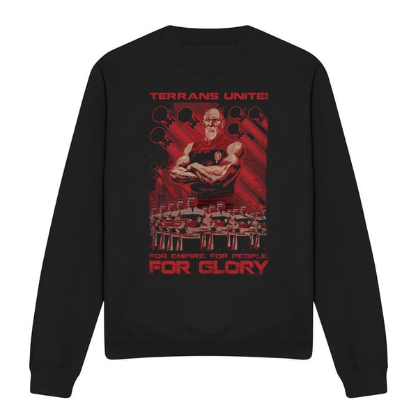 Star Trek Unisex Adult Terrans Unite Sweatshirt