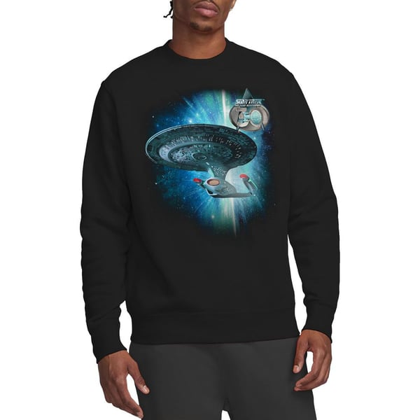 Star Trek Unisex Adult Ship 30 Sweatshirt