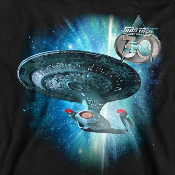 Star Trek Unisex Adult Ship 30 Sweatshirt
