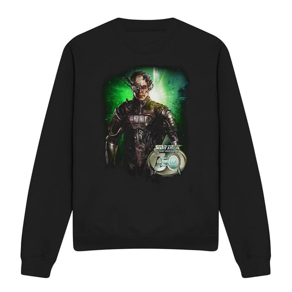 Star Trek Unisex Adult Borg 30 Sweatshirt