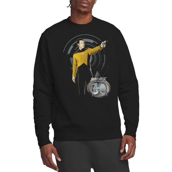 Star Trek Unisex Adult 30 Data Sweatshirt