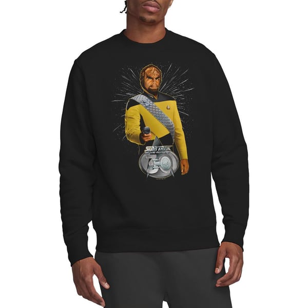 Star Trek Unisex Adult 30 Worf Sweatshirt