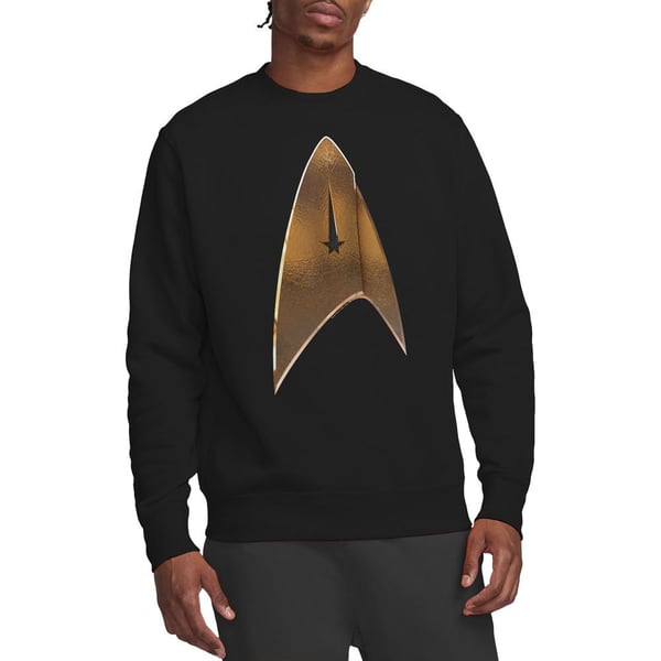 Star Trek: Discovery Unisex aikuisten Command Shield -collegepaita