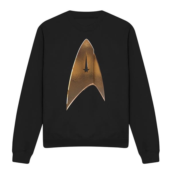 Star Trek: Discovery Unisex Adult Command Shield Sweatshirt
